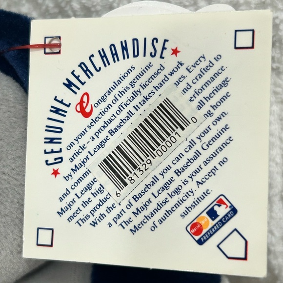 1999 Team ML NY Yankees World Series Champions Beanie Bear - Picture 8 of 9